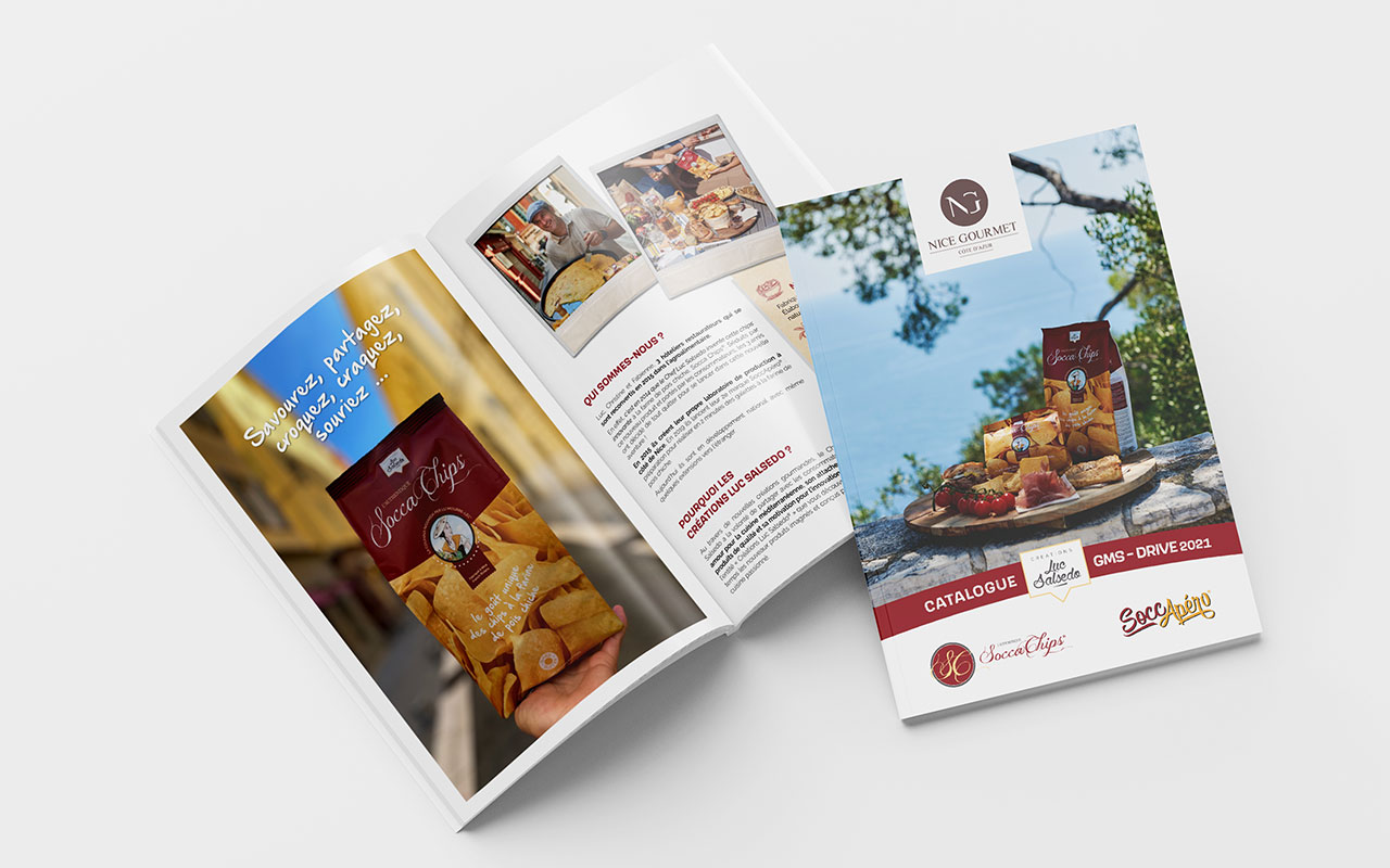 Couverture du catalogue produits Les Créations Luc Salsedo