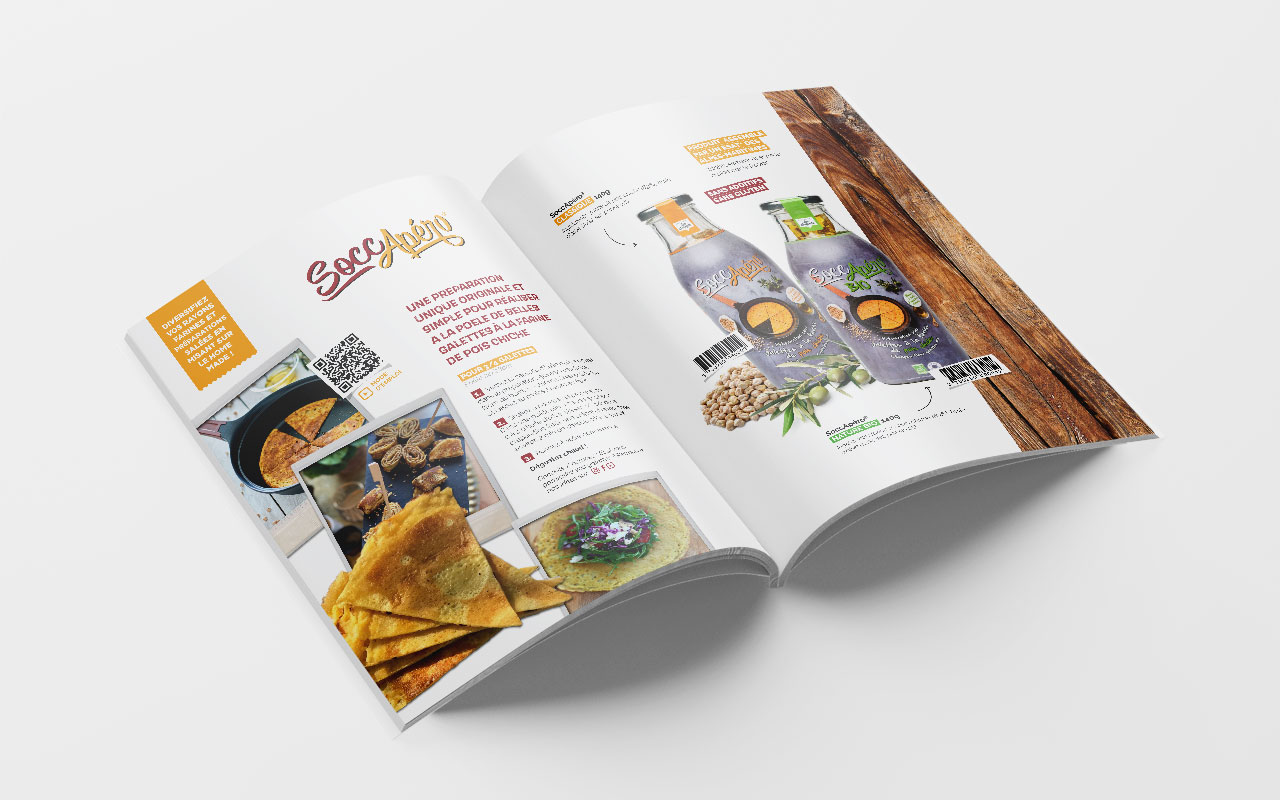 Page intérieure du catalogue Luc Salsedo destinée aux revendeurs